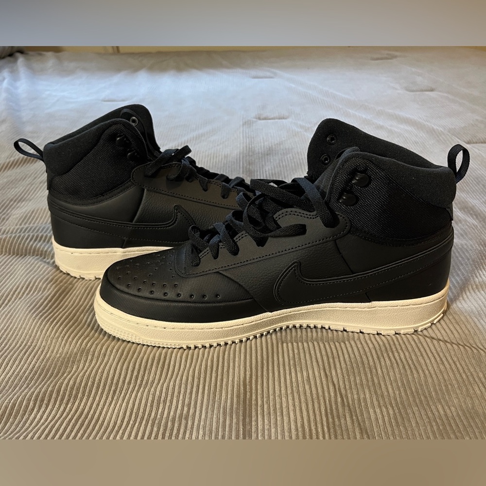 NEW Nike Court Vision Mid Winter “Black Phantom” — Men’s Size 12